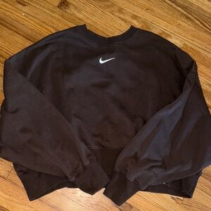 Nike Chocolate Brown Crewneck Sweatshirt